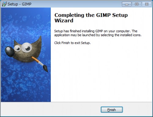 GIMPインストールその4