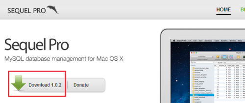 Sequel Pro ダウンロード