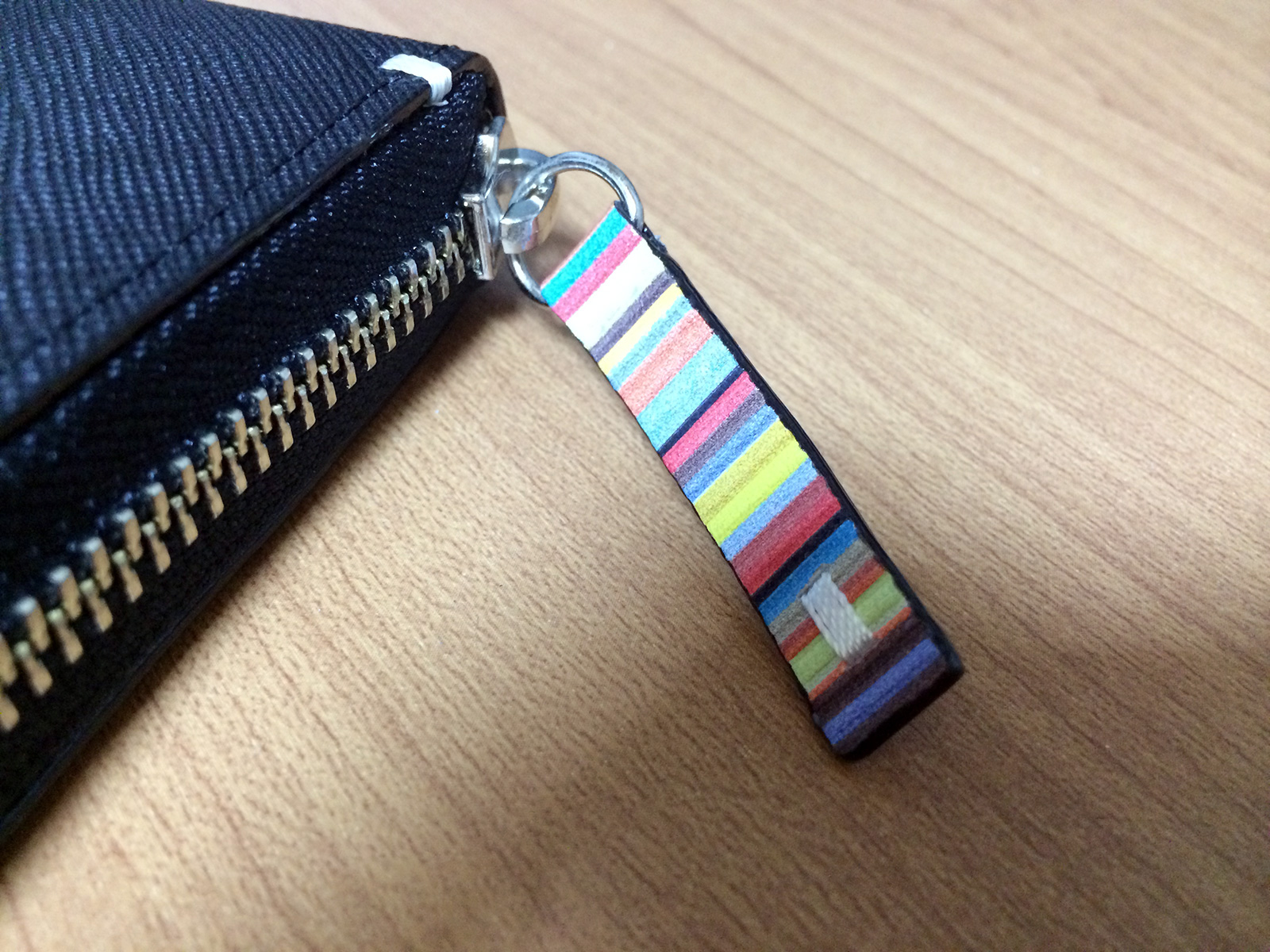 Paul Smith ZIP STRAWGRAIN ジッププル