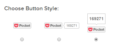 Pocket ボタン生成