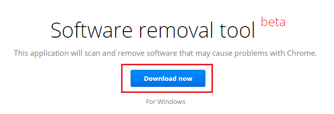 Software Removal Tool ダウンロード