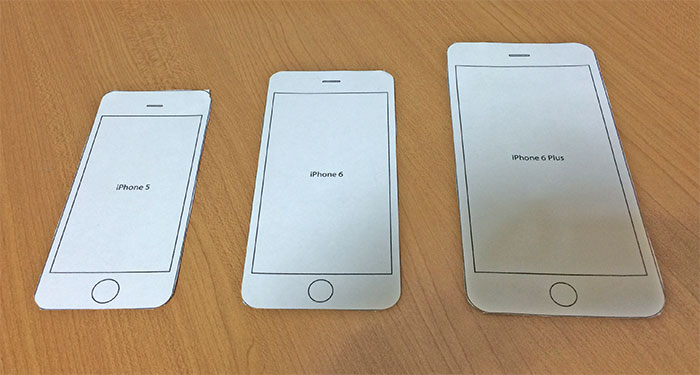 iPhone5/6/6 Plus 紙