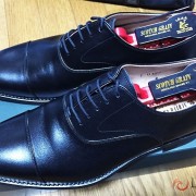 スコッチグレイン ストレートチップ 全体像