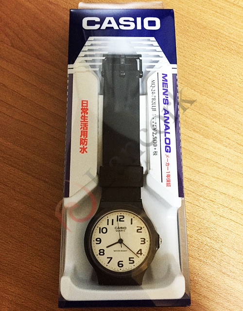 チープカシオ MQ-24 パッケージ