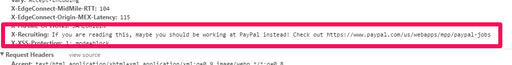 PaypalのHTTPヘッダに隠されたメッセージ