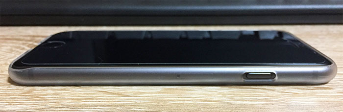 エアージャケットセット for iPhone8/7  電源ボタン側