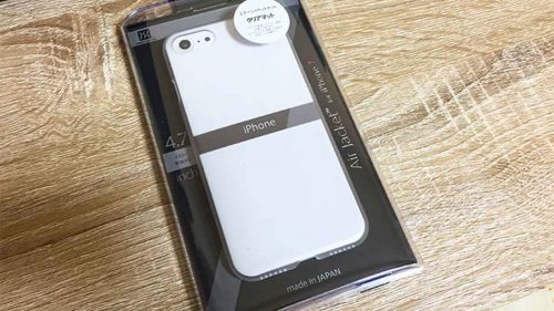 【レビュー】パワーサポート エアージャケットセット for iPhone8/7 を iPhone8 に装着した感想