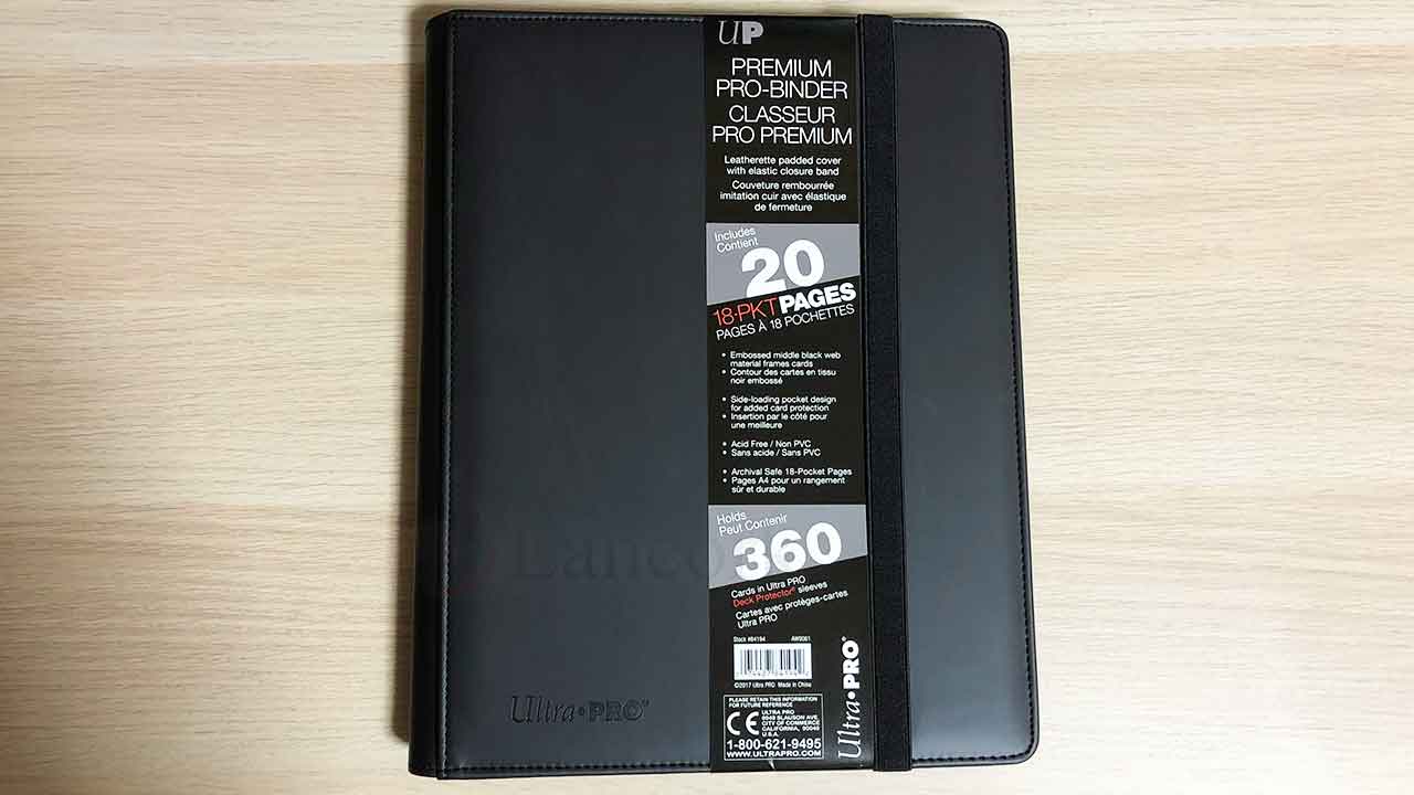 Ultra Pro Premium PRO-BINDER Padded Leatherette 表紙
