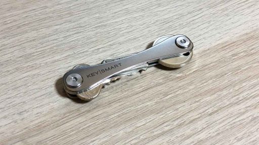 KeySmart ピカールで磨いた鍵とともに