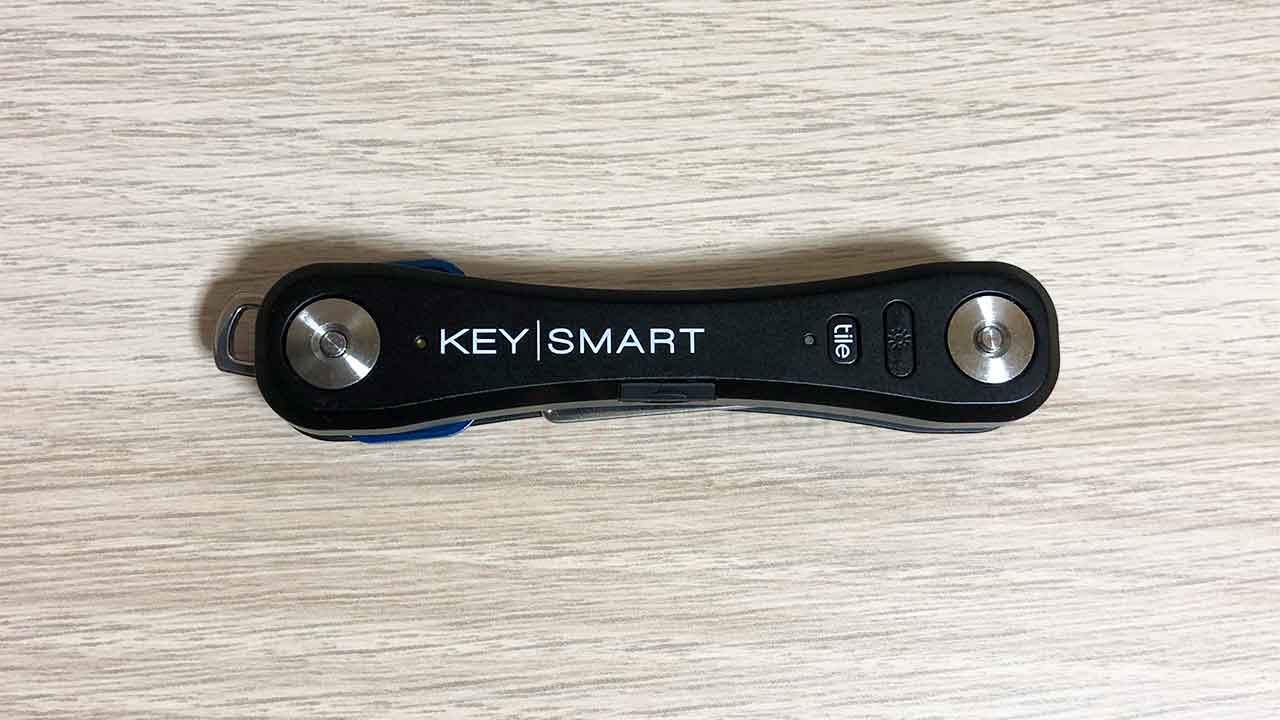 KeySmartのオプション NANO RULER（定規）しまったところ