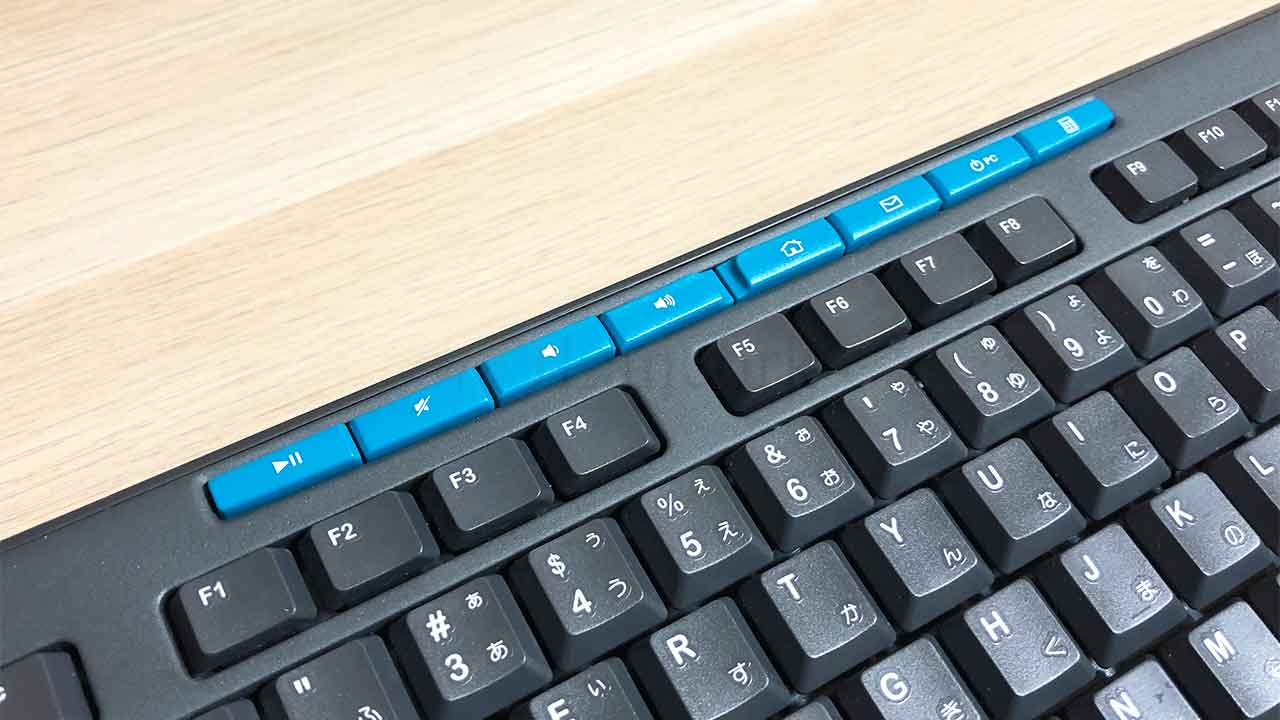 ロジクール ワイヤレスキーボード「K275」ワンタッチキー