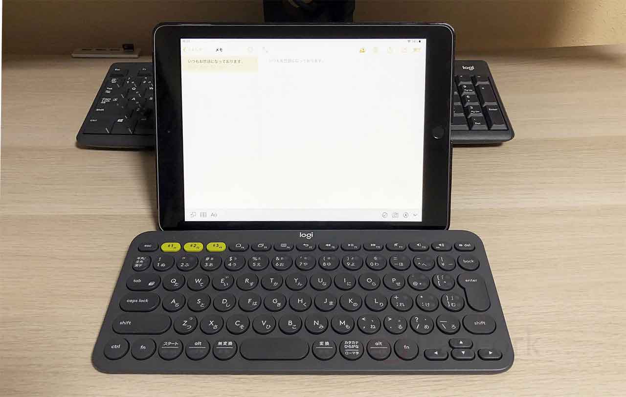 ロジクールのキーボード K380 とiPad