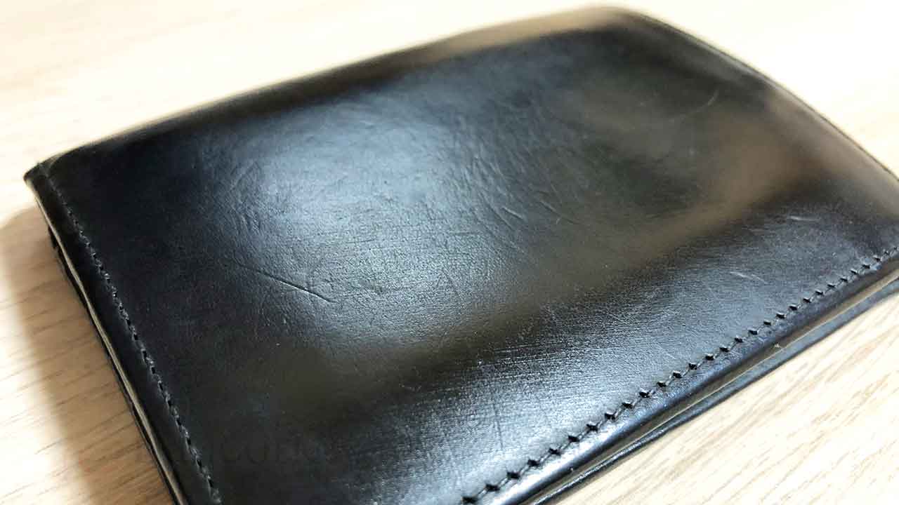 Settlerの二つ折り財布「COMPACT WALLET」エイジング