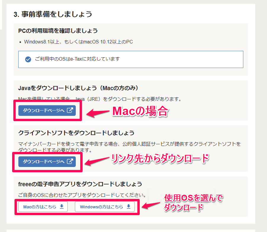 開業freeeで個人事業主になる ソフトウェアのインストール