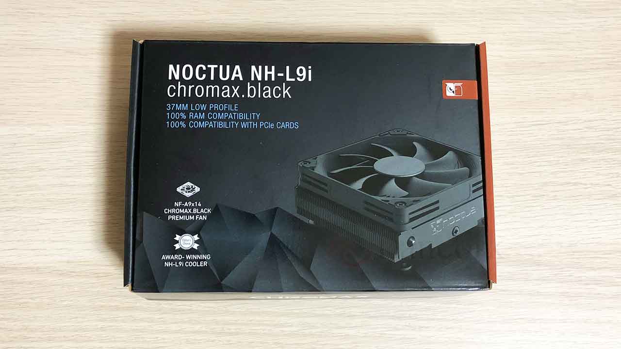 Noctua NH-L9i chromax.black パッケージ