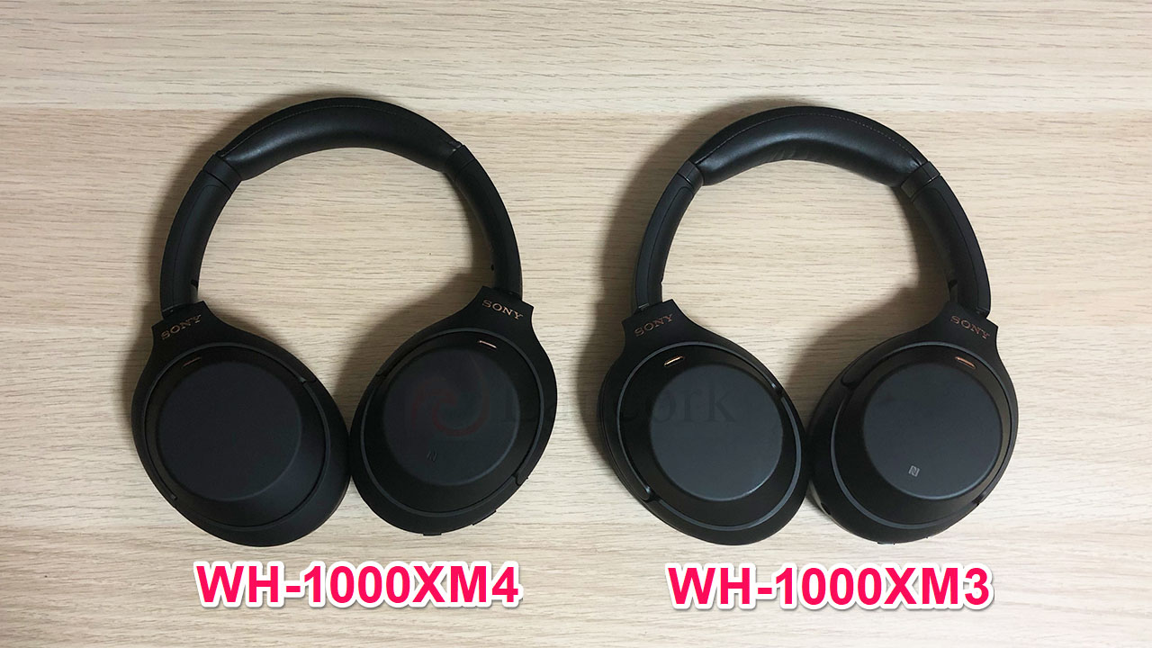 SONYのノイズキャンセリングヘッドホン「WH-1000XM4」 WH-1000XM3との比較